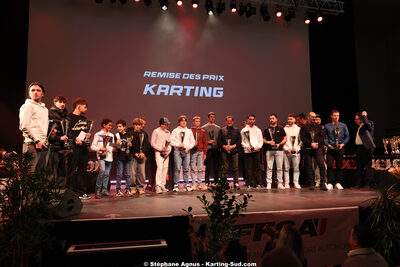 18/01/2026 : Remise des Trophées 2025 de la Ligue du Sport Automobile Occitanie-Pyrénées (photos Stéphane Agnus) 2026 — karting