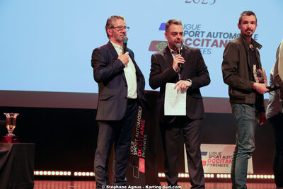 Michel VERGNES — 18/01/2026 : Remise des Trophées 2025 de la Ligue du Sport Automobile Occitanie-Pyrénées (photos Stéphane Agnus) 2026 — karting