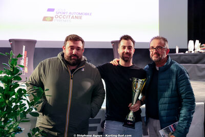 Tanguy MUNOZ — 18/01/2026 : Remise des Trophées 2025 de la Ligue du Sport Automobile Occitanie-Pyrénées (photos Stéphane Agnus) 2026 — karting