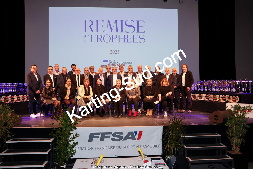 18/01/2026 : Remise des Trophées 2025 de la Ligue du Sport Automobile Occitanie-Pyrénées (photos Stéphane Agnus) 2026 — karting