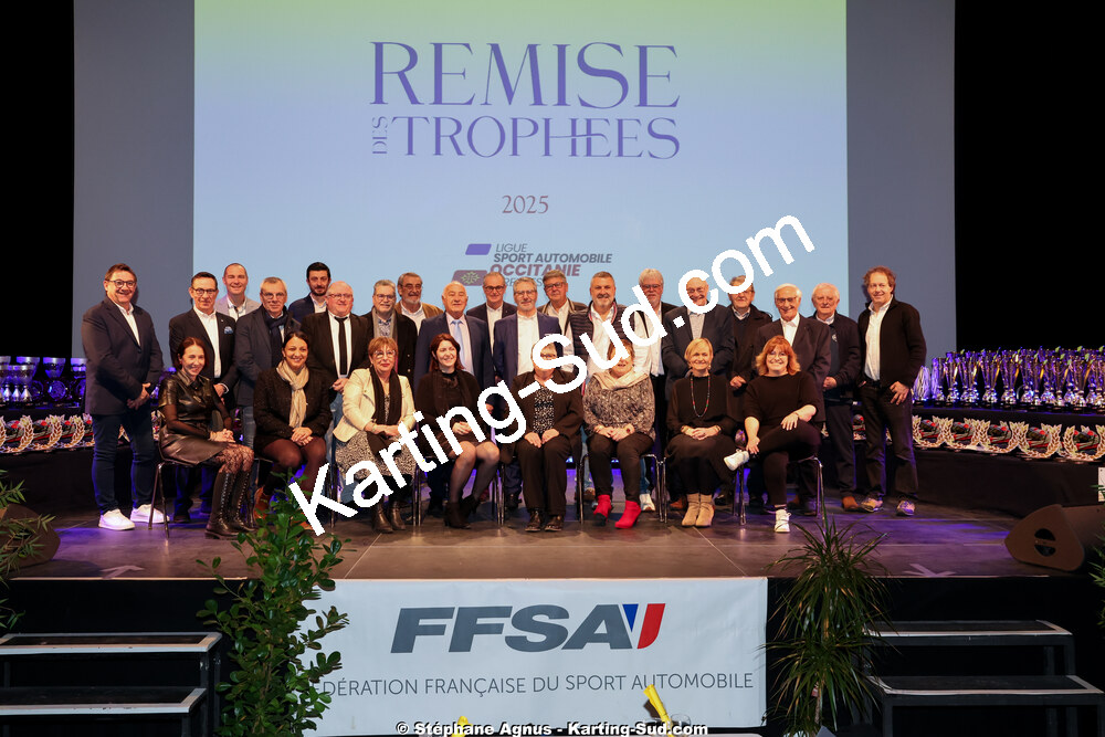 18/01/2026 : Remise des Trophées 2025 de la Ligue du Sport Automobile Occitanie-Pyrénées (photos Stéphane Agnus) 2026 — karting