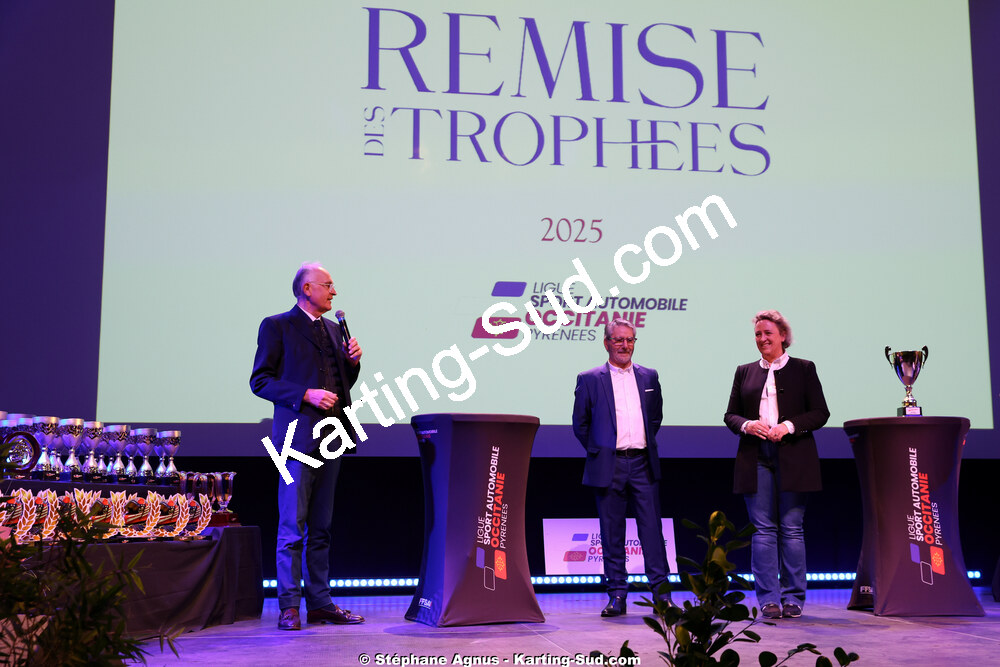 Stéphanie Guiraud-Chaumeil — 18/01/2026 : Remise des Trophées 2025 de la Ligue du Sport Automobile Occitanie-Pyrénées (photos Stéphane Agnus) 2026 — karting