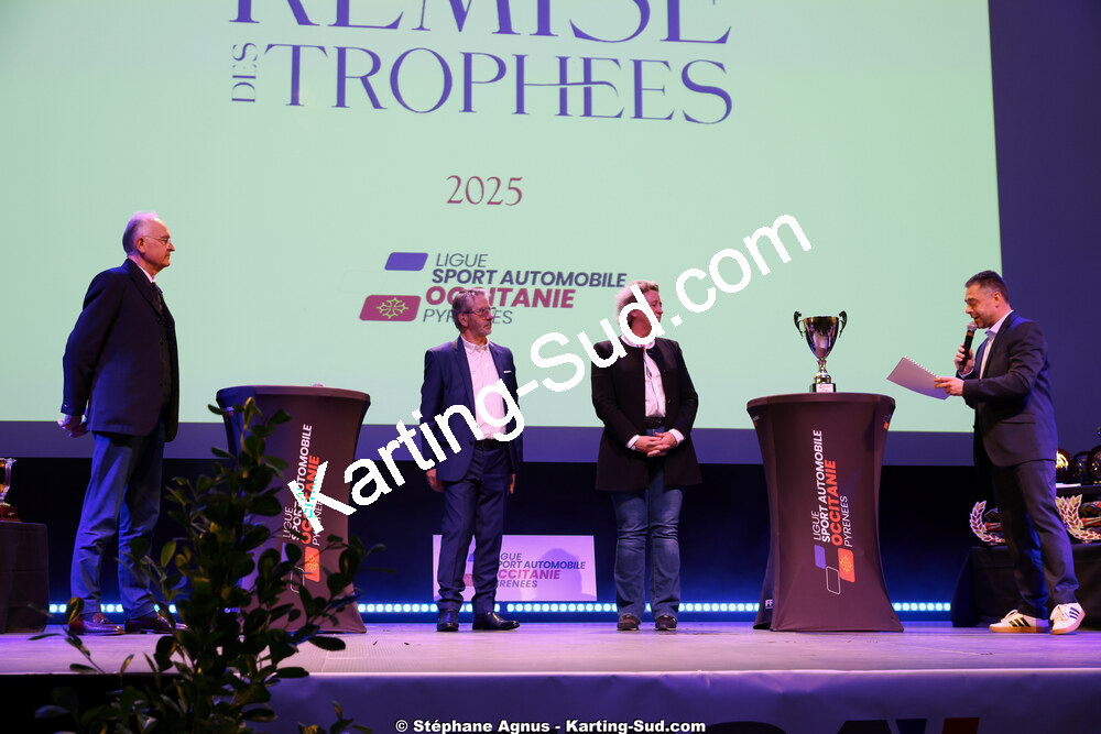 18/01/2026 : Remise des Trophées 2025 de la Ligue du Sport Automobile Occitanie-Pyrénées (photos Stéphane Agnus) 2026 — karting
