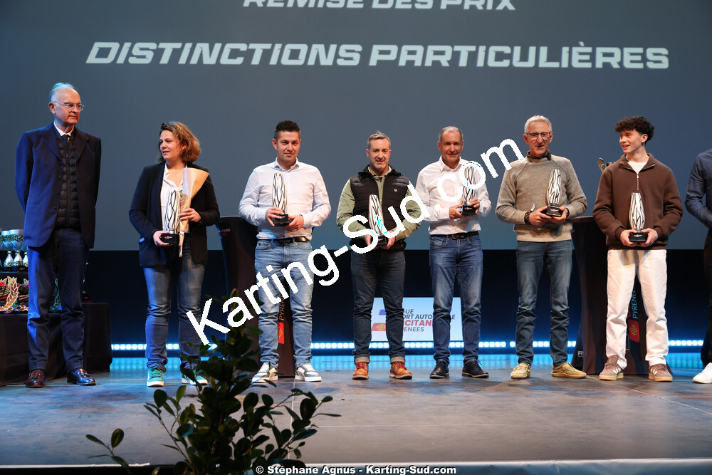 18/01/2026 : Remise des Trophées 2025 de la Ligue du Sport Automobile Occitanie-Pyrénées (photos Stéphane Agnus) 2026 — karting