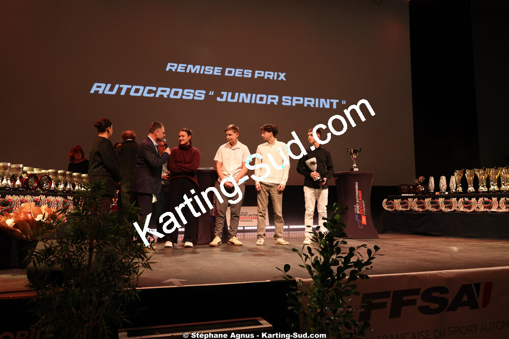 18/01/2026 : Remise des Trophées 2025 de la Ligue du Sport Automobile Occitanie-Pyrénées (photos Stéphane Agnus) 2026 — karting