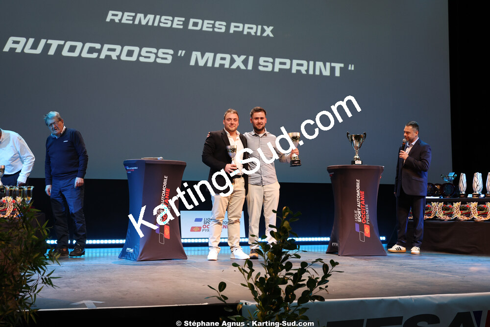 18/01/2026 : Remise des Trophées 2025 de la Ligue du Sport Automobile Occitanie-Pyrénées (photos Stéphane Agnus) 2026 — karting