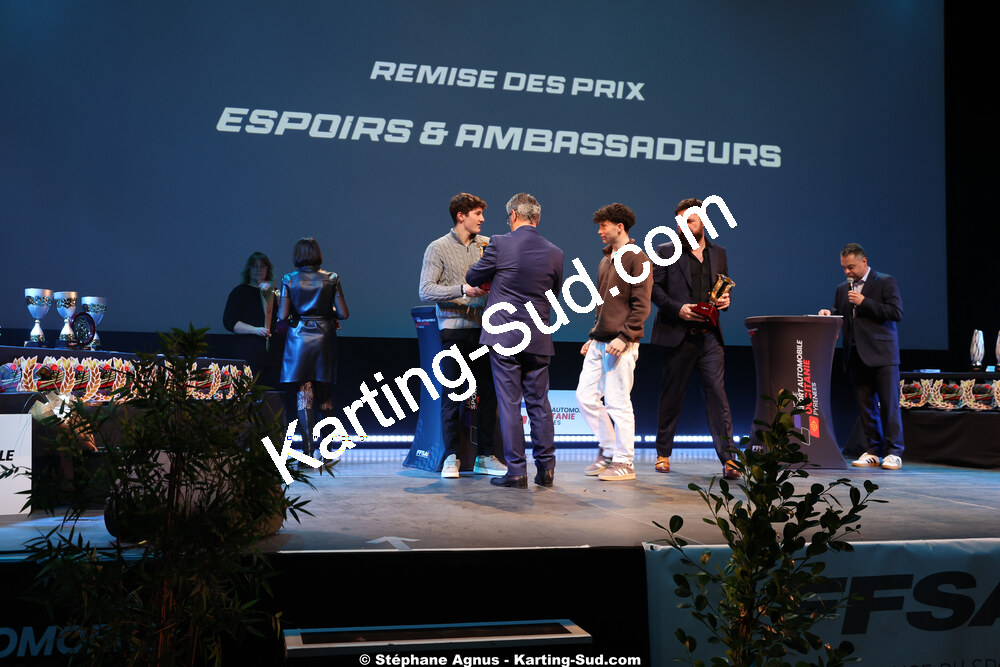 Romain ANDRIOLO — 18/01/2026 : Remise des Trophées 2025 de la Ligue du Sport Automobile Occitanie-Pyrénées (photos Stéphane Agnus) 2026 — karting