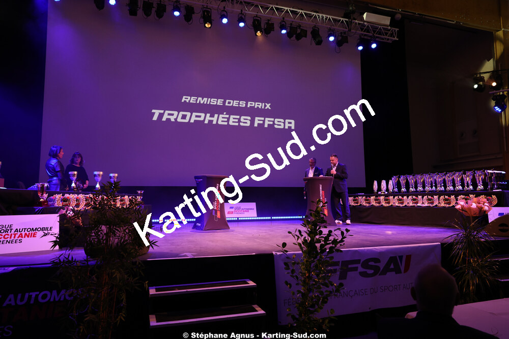 18/01/2026 : Remise des Trophées 2025 de la Ligue du Sport Automobile Occitanie-Pyrénées (photos Stéphane Agnus) 2026 — karting