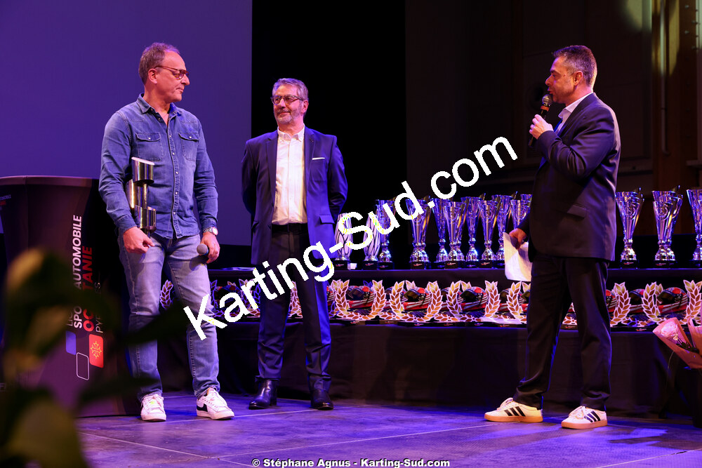 Michel VERGNES — 18/01/2026 : Remise des Trophées 2025 de la Ligue du Sport Automobile Occitanie-Pyrénées (photos Stéphane Agnus) 2026 — karting