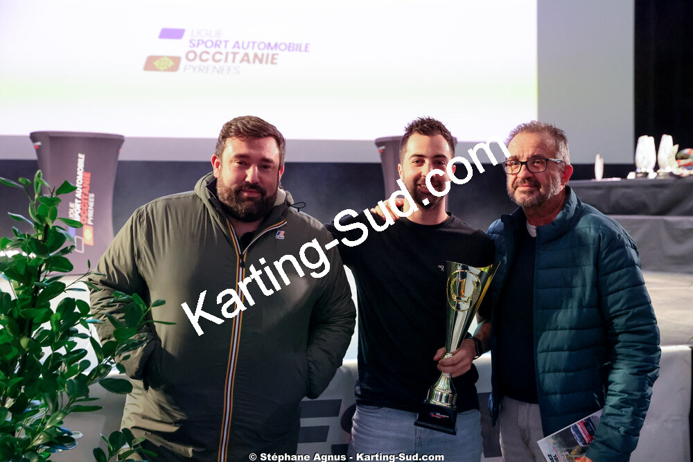 Tanguy MUNOZ — 18/01/2026 : Remise des Trophées 2025 de la Ligue du Sport Automobile Occitanie-Pyrénées (photos Stéphane Agnus) 2026 — karting
