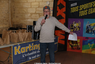 Michel FEVRES — 31/01/2026 : Remise des Prix 2025 du Trophée Ufolep Kart Nouvelle Aquitaine (photos Stéphane Agnus) 2026 — karting