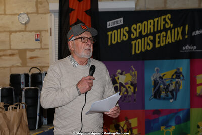 Michel FEVRES — 31/01/2026 : Remise des Prix 2025 du Trophée Ufolep Kart Nouvelle Aquitaine (photos Stéphane Agnus) 2026 — karting