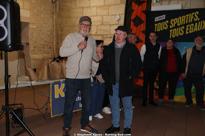 Michel FEVRES, Patrice AGNUS — 31/01/2026 : Remise des Prix 2025 du Trophée Ufolep Kart Nouvelle Aquitaine (photos Stéphane Agnus) 2026 — karting