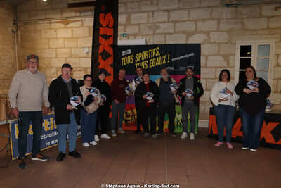 Patrice AGNUS — 31/01/2026 : Remise des Prix 2025 du Trophée Ufolep Kart Nouvelle Aquitaine (photos Stéphane Agnus) 2026 — karting