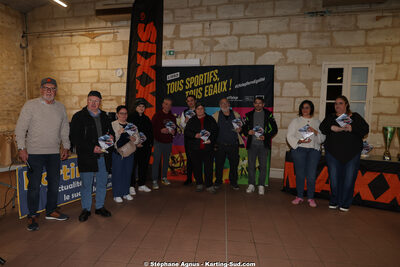 Patrice AGNUS — 31/01/2026 : Remise des Prix 2025 du Trophée Ufolep Kart Nouvelle Aquitaine (photos Stéphane Agnus) 2026 — karting