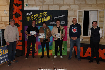 31/01/2026 : Remise des Prix 2025 du Trophée Ufolep Kart Nouvelle Aquitaine (photos Stéphane Agnus) 2026 — karting