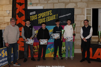 Michel FEVRES — 31/01/2026 : Remise des Prix 2025 du Trophée Ufolep Kart Nouvelle Aquitaine (photos Stéphane Agnus) 2026 — karting
