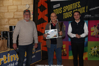 Jonathan JUTEAU, Michel FEVRES — 31/01/2026 : Remise des Prix 2025 du Trophée Ufolep Kart Nouvelle Aquitaine (photos Stéphane Agnus) 2026 — karting
