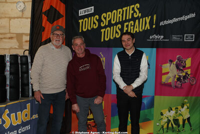 Jonathan JUTEAU, Michel FEVRES — 31/01/2026 : Remise des Prix 2025 du Trophée Ufolep Kart Nouvelle Aquitaine (photos Stéphane Agnus) 2026 — karting
