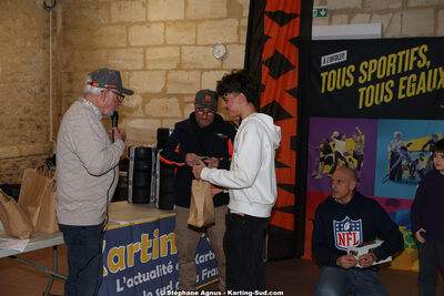 Michel FEVRES — 31/01/2026 : Remise des Prix 2025 du Trophée Ufolep Kart Nouvelle Aquitaine (photos Stéphane Agnus) 2026 — karting