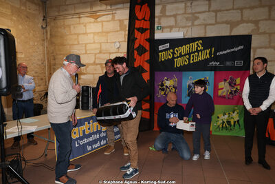 Michel FEVRES — 31/01/2026 : Remise des Prix 2025 du Trophée Ufolep Kart Nouvelle Aquitaine (photos Stéphane Agnus) 2026 — karting
