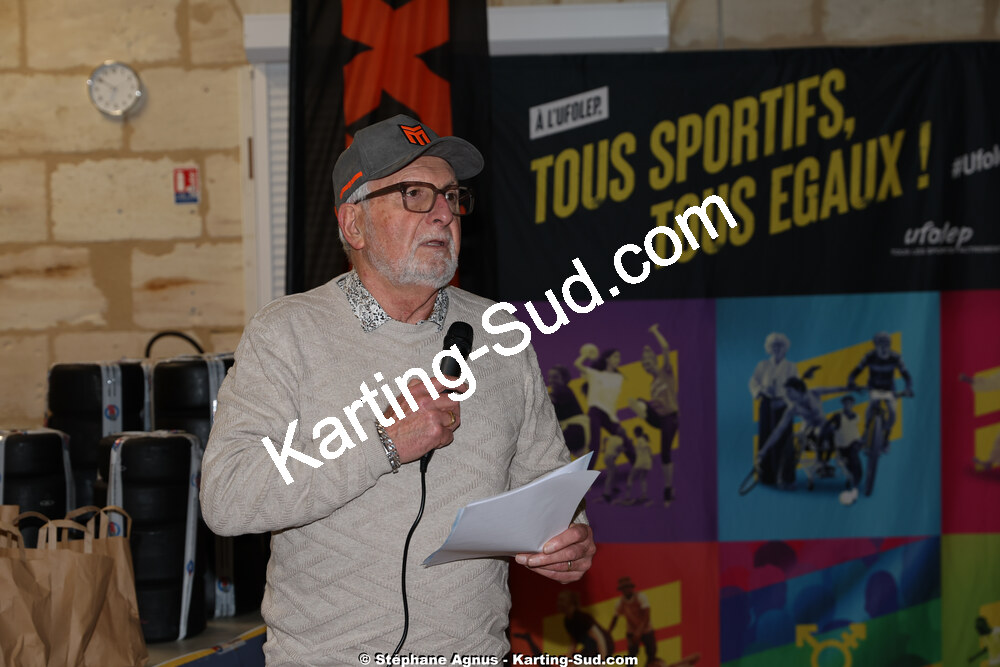 Michel FEVRES — 31/01/2026 : Remise des Prix 2025 du Trophée Ufolep Kart Nouvelle Aquitaine (photos Stéphane Agnus) 2026 — karting