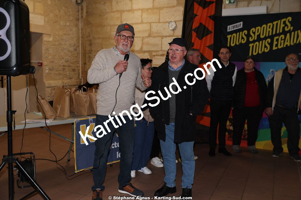 Michel FEVRES, Patrice AGNUS — 31/01/2026 : Remise des Prix 2025 du Trophée Ufolep Kart Nouvelle Aquitaine (photos Stéphane Agnus) 2026 — karting
