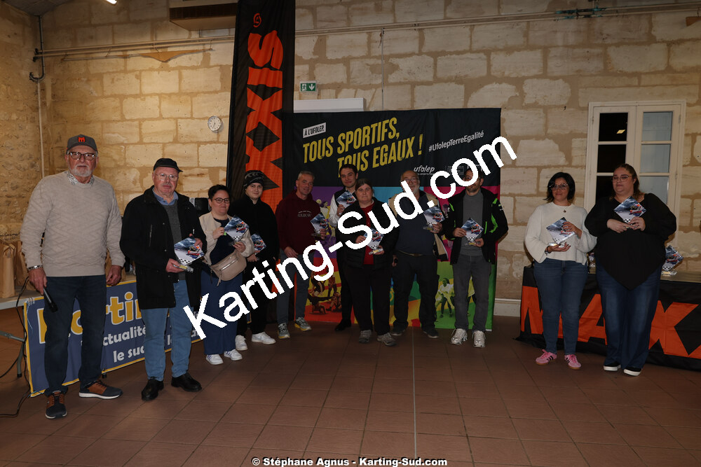 Patrice AGNUS — 31/01/2026 : Remise des Prix 2025 du Trophée Ufolep Kart Nouvelle Aquitaine (photos Stéphane Agnus) 2026 — karting