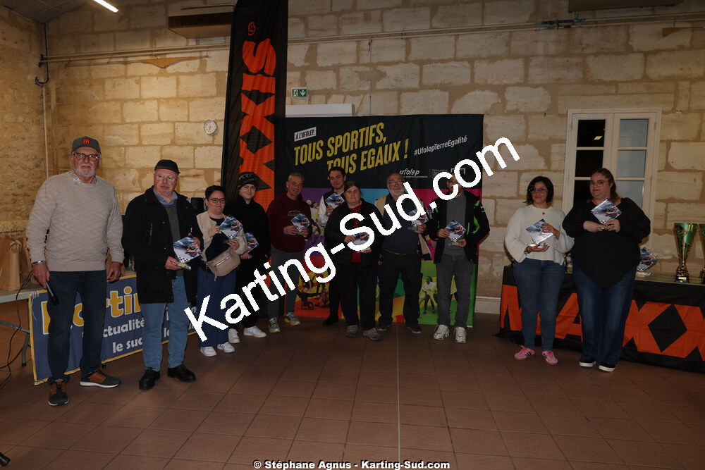 Patrice AGNUS — 31/01/2026 : Remise des Prix 2025 du Trophée Ufolep Kart Nouvelle Aquitaine (photos Stéphane Agnus) 2026 — karting