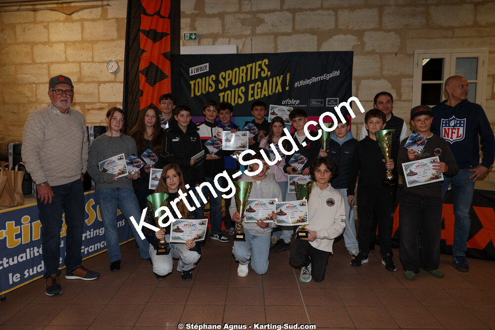 31/01/2026 : Remise des Prix 2025 du Trophée Ufolep Kart Nouvelle Aquitaine (photos Stéphane Agnus) 2026 — karting