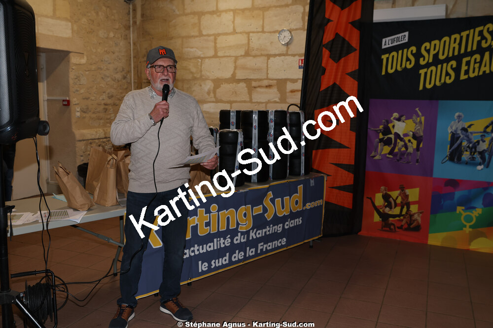 Michel FEVRES — 31/01/2026 : Remise des Prix 2025 du Trophée Ufolep Kart Nouvelle Aquitaine (photos Stéphane Agnus) 2026 — karting
