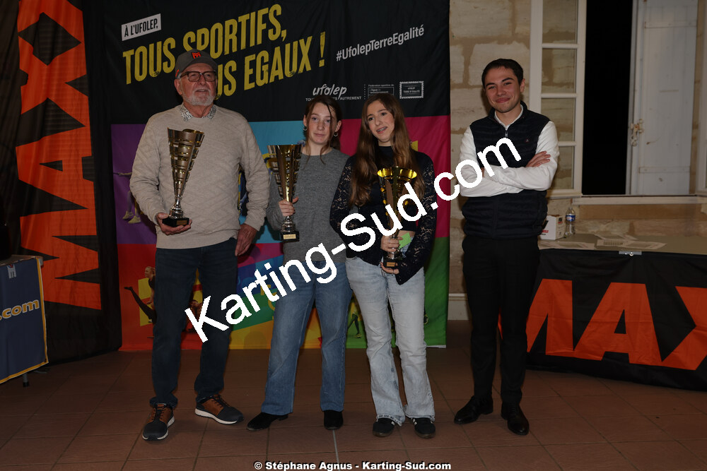 Jonathan JUTEAU, Michel FEVRES — 31/01/2026 : Remise des Prix 2025 du Trophée Ufolep Kart Nouvelle Aquitaine (photos Stéphane Agnus) 2026 — karting
