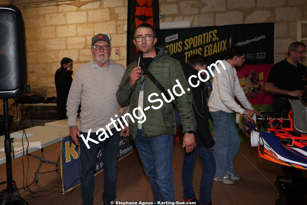 Michel FEVRES — 31/01/2026 : Remise des Prix 2025 du Trophée Ufolep Kart Nouvelle Aquitaine (photos Stéphane Agnus) 2026 — karting