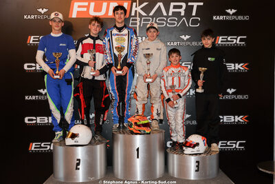 15/02/2026 : Trophée Gangeois 2026 au circuit Fun Kart Brissac (photos Stéphane Agnus) 2026 — karting