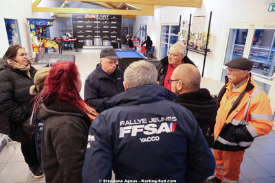 Patrice AGNUS, Sandrine SIERLEJA — 15/02/2026 : Trophée Gangeois 2026 au circuit Fun Kart Brissac (photos Stéphane Agnus) 2026 — karting