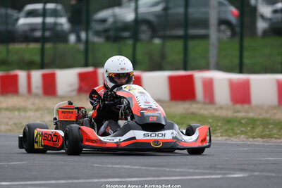 Cléa BOURACHOT — 15/02/2026 : Trophée Gangeois 2026 au circuit Fun Kart Brissac (photos Stéphane Agnus) 2026 — karting