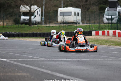 Tyméo CIAMA — 15/02/2026 : Trophée Gangeois 2026 au circuit Fun Kart Brissac (photos Stéphane Agnus) 2026 — karting