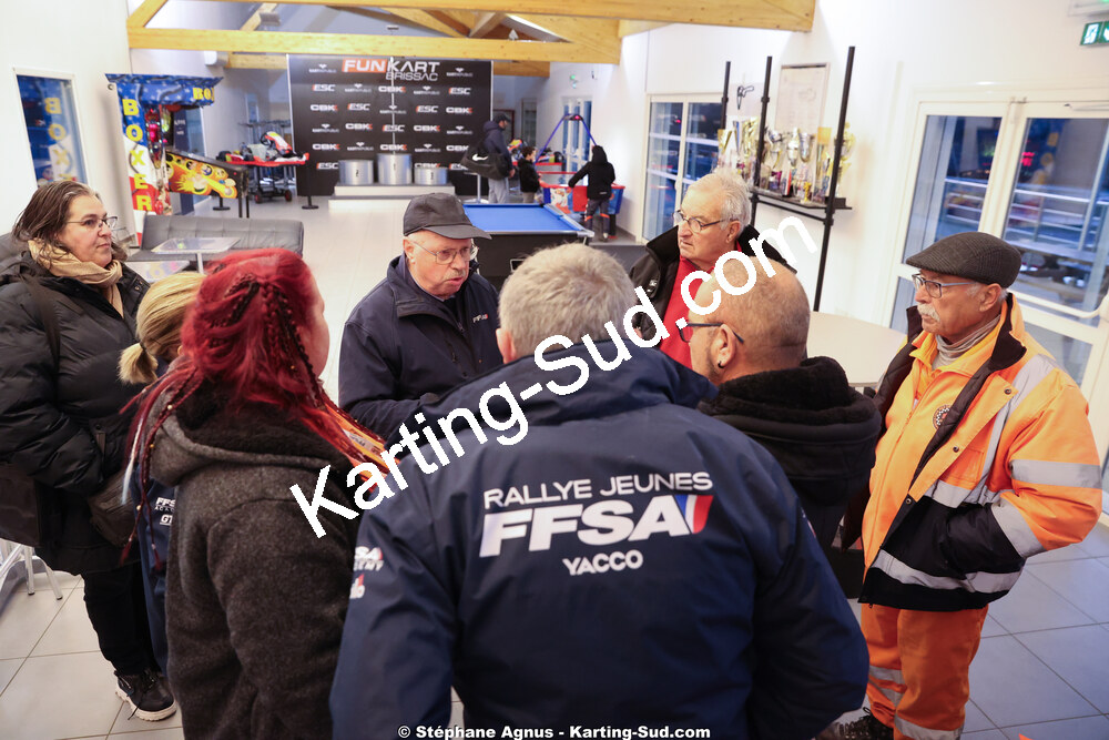 Patrice AGNUS, Sandrine SIERLEJA — 15/02/2026 : Trophée Gangeois 2026 au circuit Fun Kart Brissac (photos Stéphane Agnus) 2026 — karting