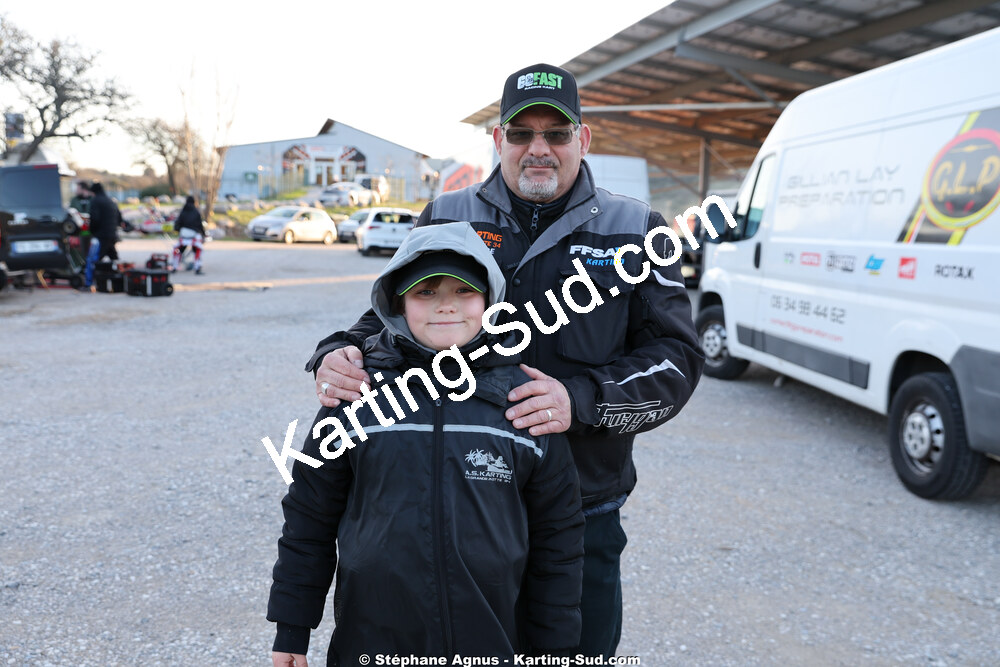 15/02/2026 : Trophée Gangeois 2026 au circuit Fun Kart Brissac (photos Stéphane Agnus) 2026 — karting