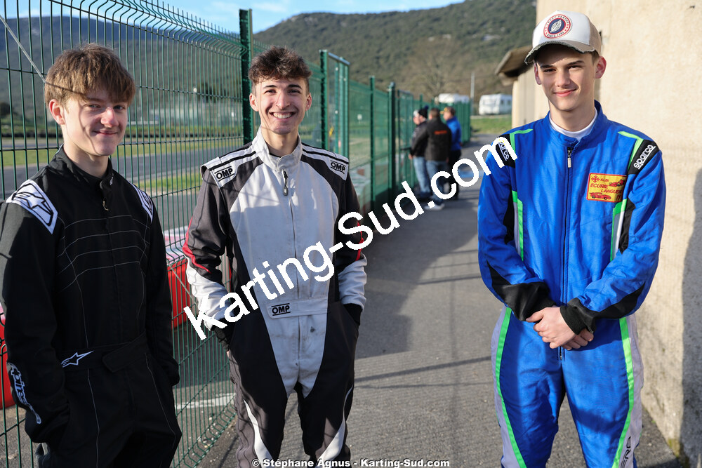 15/02/2026 : Trophée Gangeois 2026 au circuit Fun Kart Brissac (photos Stéphane Agnus) 2026 — karting