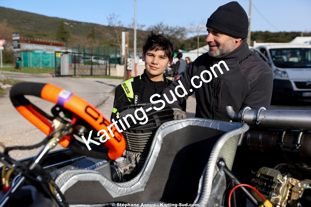 15/02/2026 : Trophée Gangeois 2026 au circuit Fun Kart Brissac (photos Stéphane Agnus) 2026 — karting