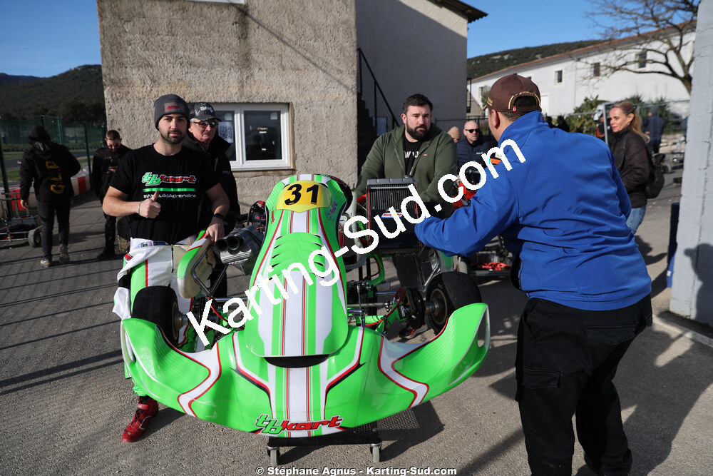 15/02/2026 : Trophée Gangeois 2026 au circuit Fun Kart Brissac (photos Stéphane Agnus) 2026 — karting