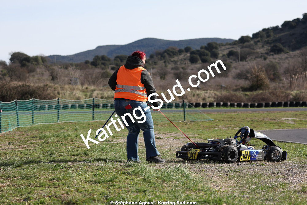 15/02/2026 : Trophée Gangeois 2026 au circuit Fun Kart Brissac (photos Stéphane Agnus) 2026 — karting