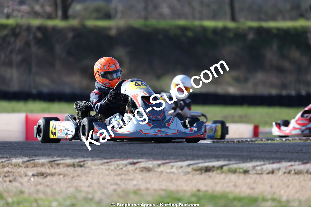 15/02/2026 : Trophée Gangeois 2026 au circuit Fun Kart Brissac (photos Stéphane Agnus) 2026 — karting