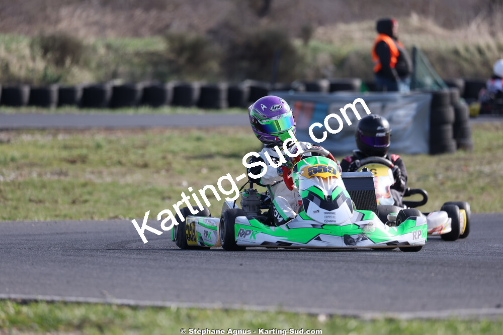 15/02/2026 : Trophée Gangeois 2026 au circuit Fun Kart Brissac (photos Stéphane Agnus) 2026 — karting