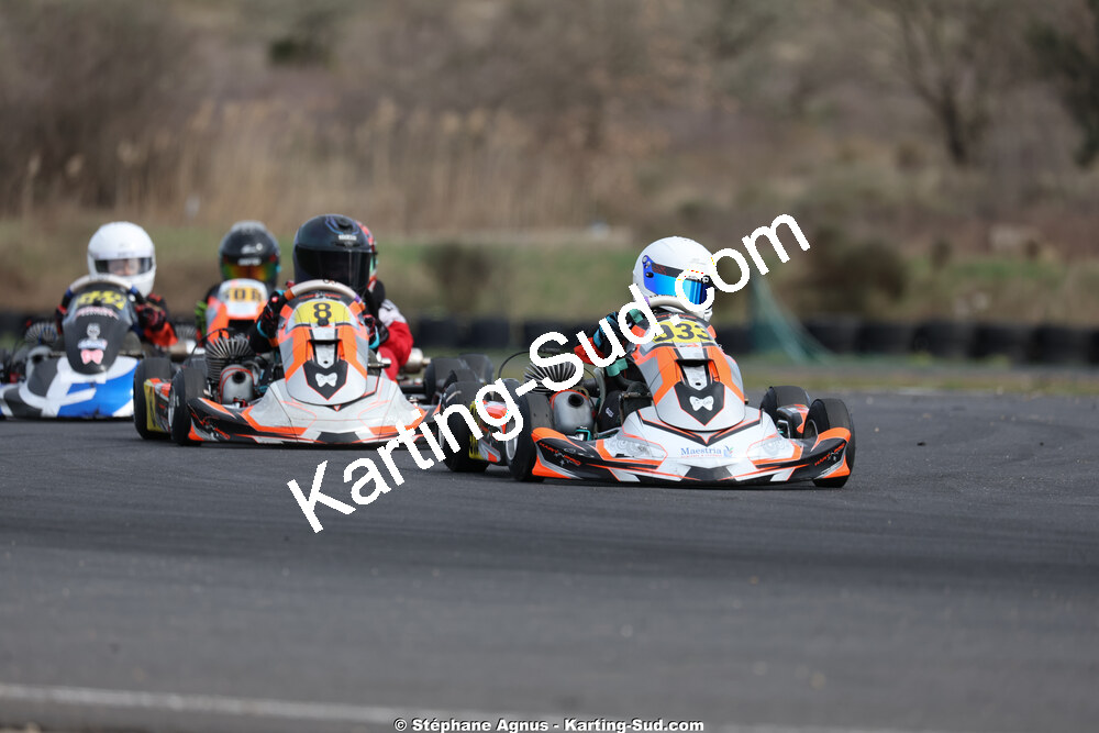 15/02/2026 : Trophée Gangeois 2026 au circuit Fun Kart Brissac (photos Stéphane Agnus) 2026 — karting
