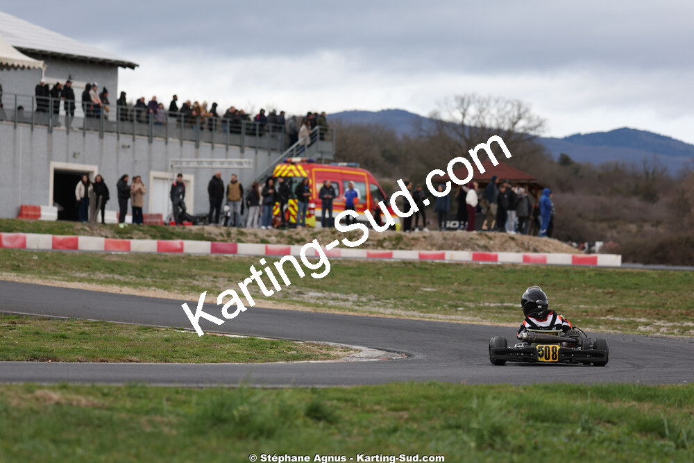 15/02/2026 : Trophée Gangeois 2026 au circuit Fun Kart Brissac (photos Stéphane Agnus) 2026 — karting