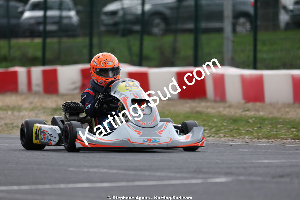 15/02/2026 : Trophée Gangeois 2026 au circuit Fun Kart Brissac (photos Stéphane Agnus) 2026 — karting