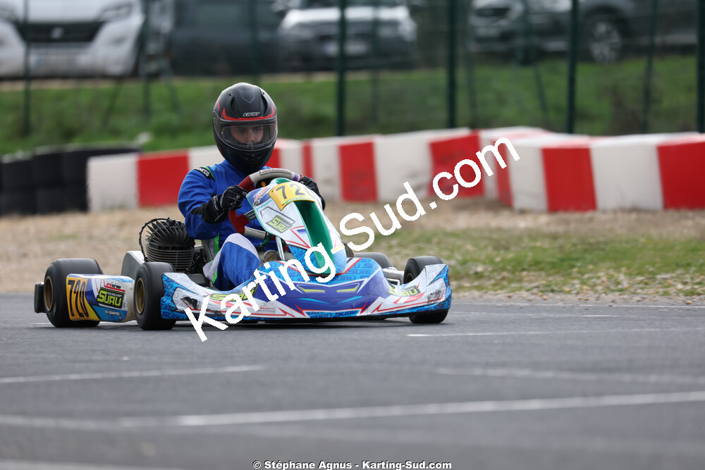 15/02/2026 : Trophée Gangeois 2026 au circuit Fun Kart Brissac (photos Stéphane Agnus) 2026 — karting