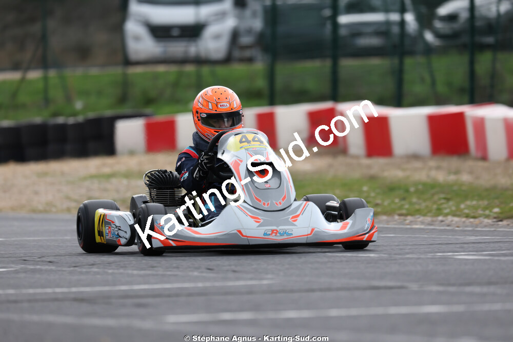 15/02/2026 : Trophée Gangeois 2026 au circuit Fun Kart Brissac (photos Stéphane Agnus) 2026 — karting